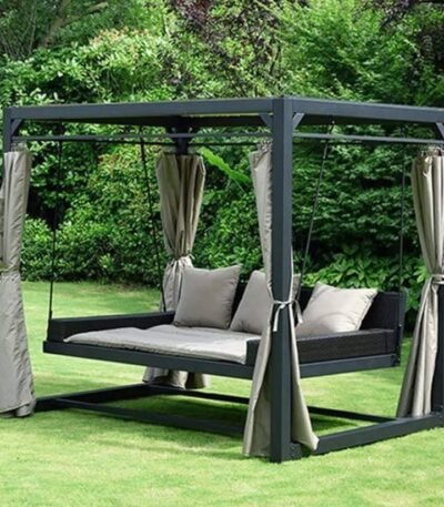 راتان Outdoor حديد ودِبار