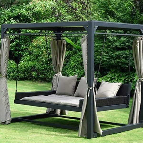 راتان Outdoor حديد ودِبار