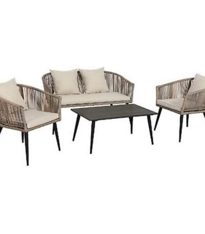 راتان Outdoor حديد ودِبار