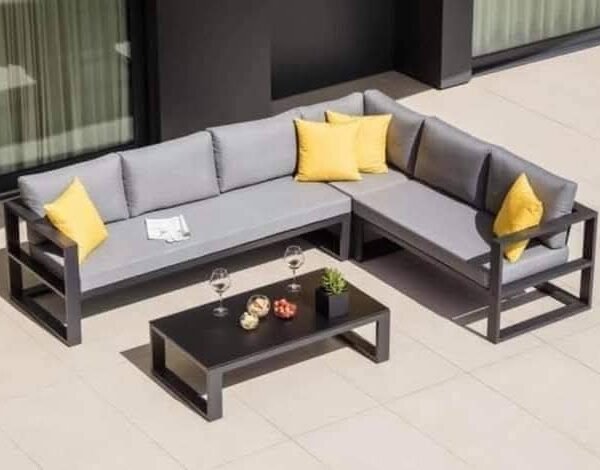 راتان Outdoor حديد ودِبار