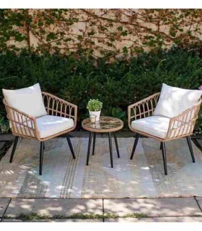 راتان Outdoor حديد ودِبار