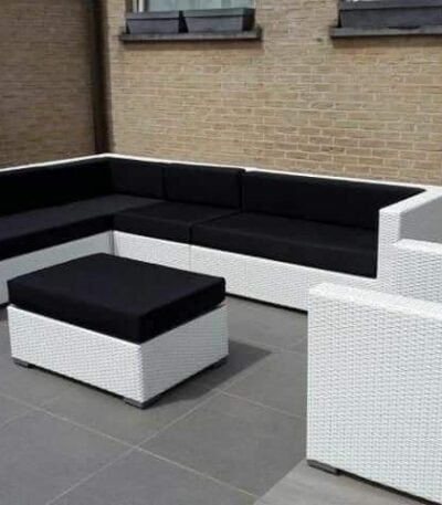 راتان Outdoor حديد ودِبار