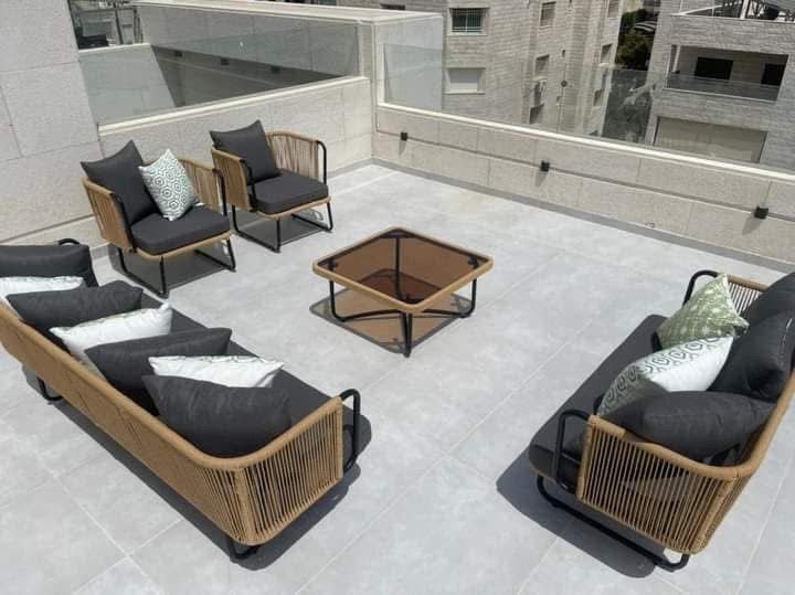 راتان Outdoor حديد ودِبار