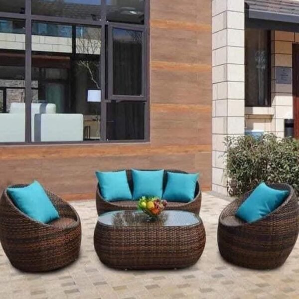 راتان Outdoor حديد ودِبار