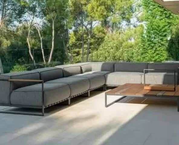 راتان Outdoor حديد ودِبار