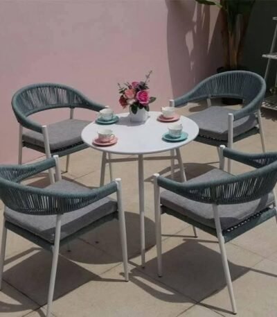 راتان Outdoor حديد ودِبار