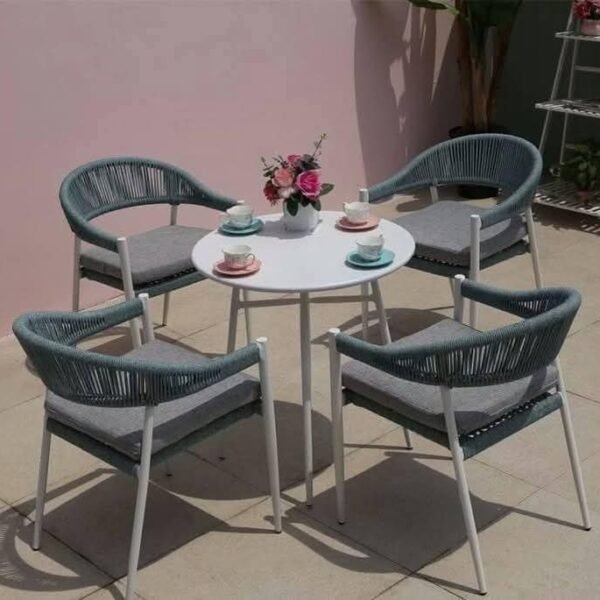 راتان Outdoor حديد ودِبار