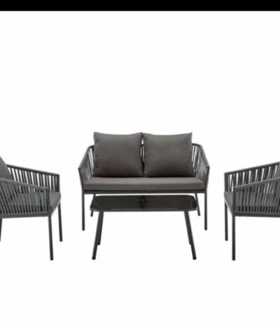 راتان Outdoor حديد ودِبار