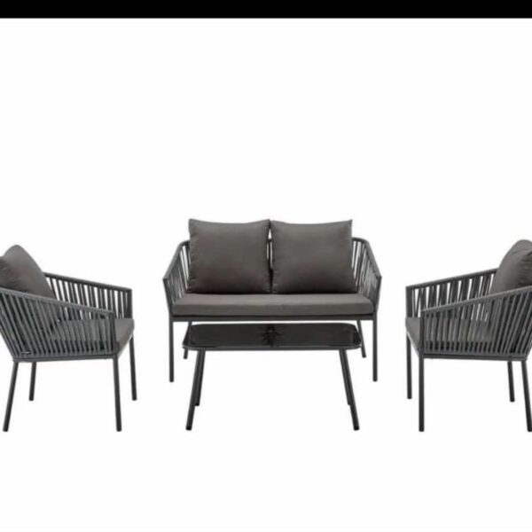 راتان Outdoor حديد ودِبار