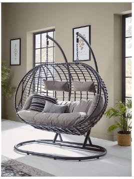 راتان Outdoor حديد ودِبار