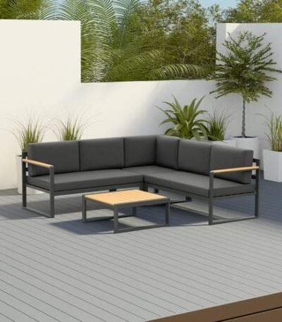 راتان Outdoor حديد ودِبار