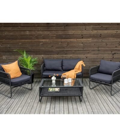 راتان Outdoor حديد ودِبار