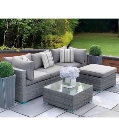 راتان Outdoor حديد ودِبار