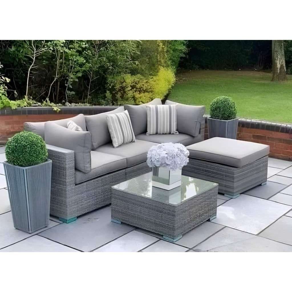 راتان Outdoor حديد ودِبار