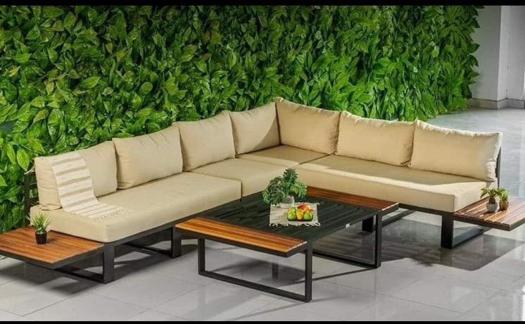 راتان Outdoor حديد ودِبار