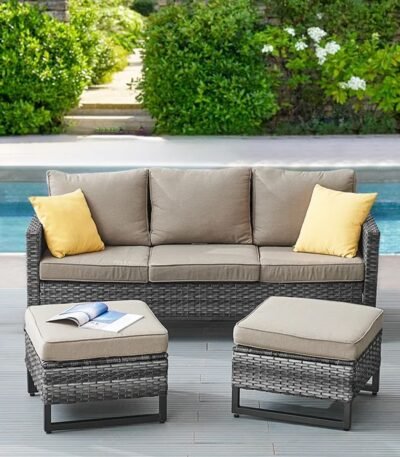 راتان Outdoor حديد ودِبار