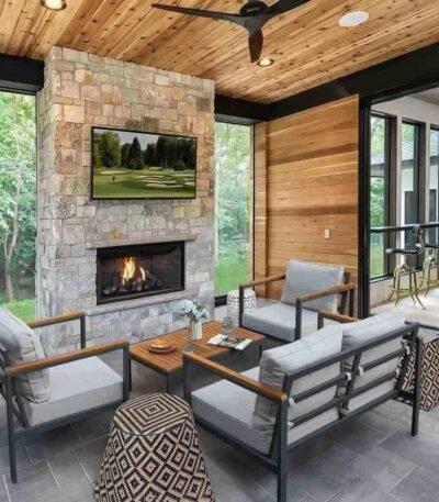 راتان Outdoor حديد ودِبار